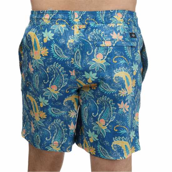 Dockers 7 Inch Swim Shorts Средновековен син 