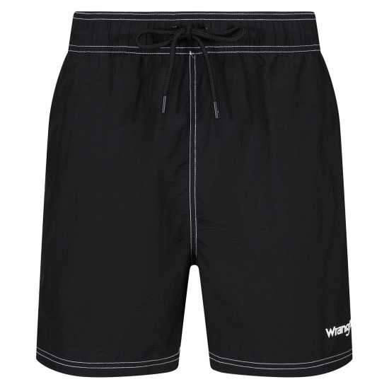 Wrangler Мъжки Плувни Шорти Lima Swim Shorts Mens Черно Мъжки къси панталони