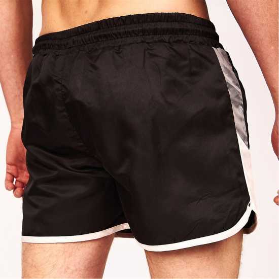 Crosshatch Barli Short Sn99 Черно Мъжки плувни шорти и клинове