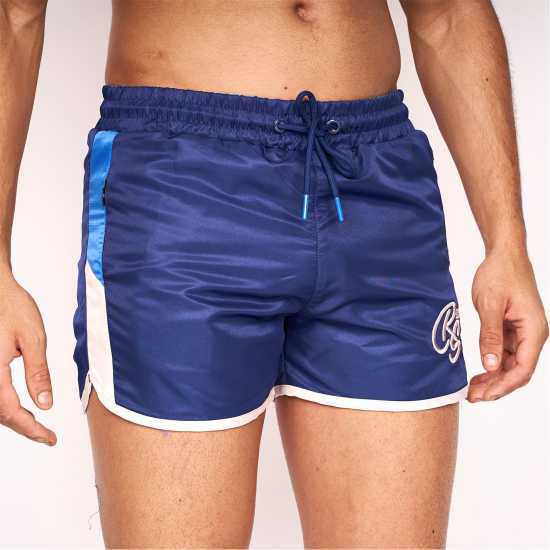 Crosshatch Barli Short Sn99 Синьо Мъжки плувни шорти и клинове