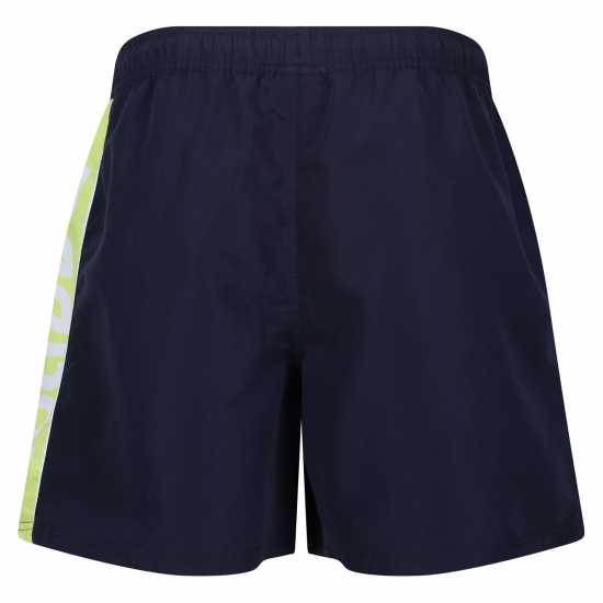 Reebok Reu Swim Shorts Морско синьо/Жълто Мъжки къси панталони