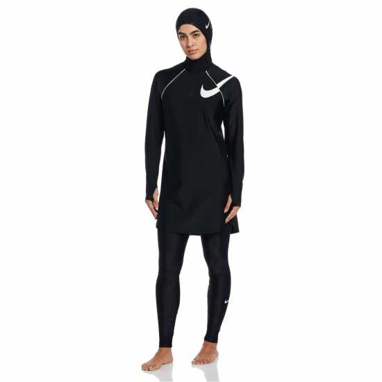 Nike Cover Swim Drss Ld99 Черно Дамски бански