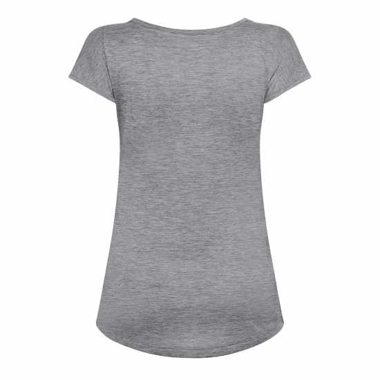 Salewa Puez Melange Dry T-Shirt Womens Оттенък Мел Атлетика