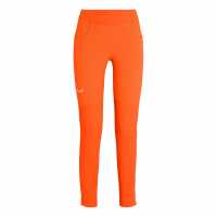 Salewa Agner Tights Womens Червено оранжево Дамски клинове за фитнес