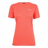 Salewa Pedroc 3 Dry T-Shirt Womens Флуо Корал Мел Атлетика