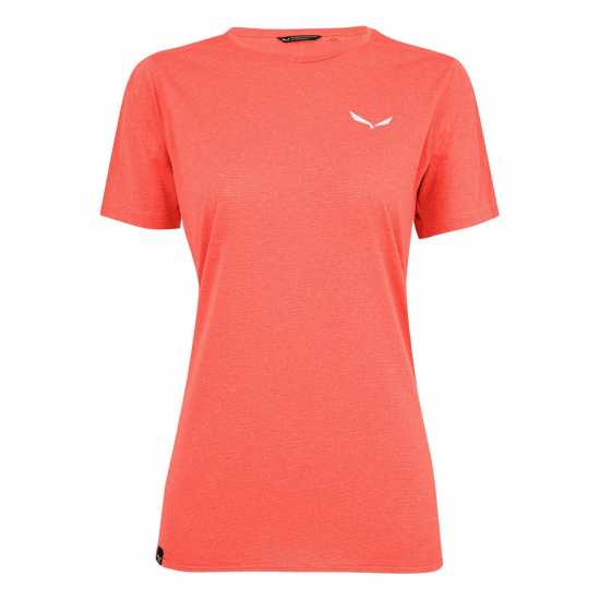 Salewa Pedroc 3 Dry T-Shirt Womens Флуо Корал Мел Атлетика