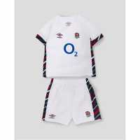 Umbro England Rugby Home Minikit 2024 Infants  