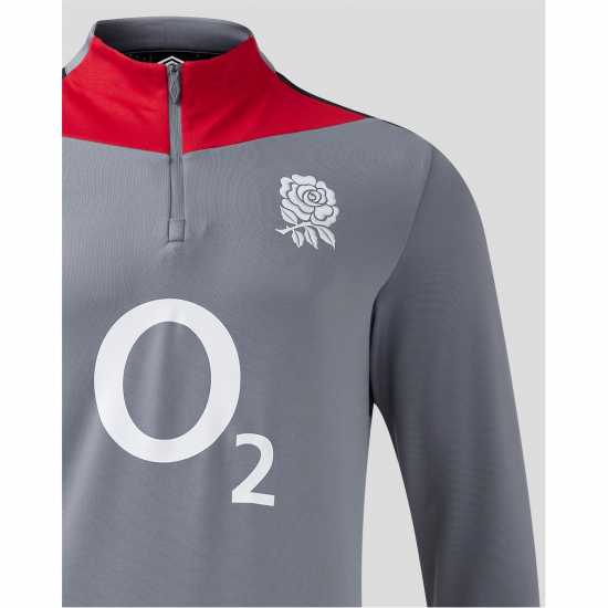 Umbro England Rugby Mid Layer Top 2024 Juniors  Детски суитчъри и блузи с качулки