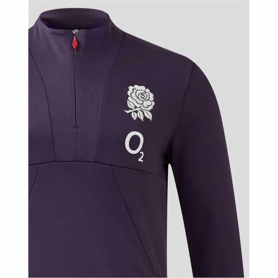 Umbro England Rugby Half Zip Training Top 2024 Juniors  Детски суитчъри и блузи с качулки