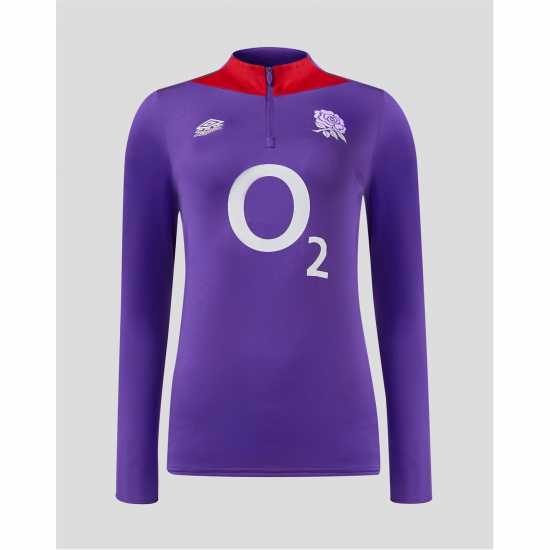 Umbro England Rugby Mid Layer Top 2024 Womens  Дамски суичъри и блузи с качулки