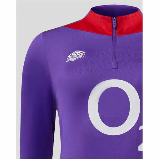 Umbro England Rugby Mid Layer Top 2024 Womens  Дамски суичъри и блузи с качулки