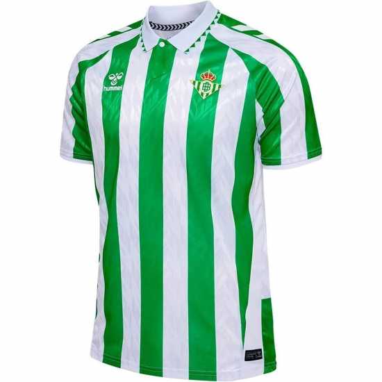 Hummel Домакинска Футболна Фланелка Real Betis Home Shirt 2024 2025 Juniors  Hummel Kids