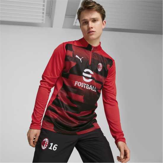 Puma Ac Milan Pre Match Drill Top 2024 2025 Adults  Мъжко облекло за едри хора