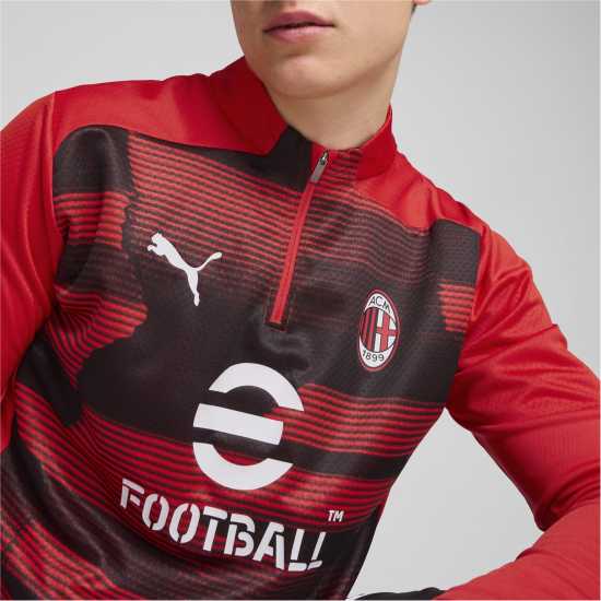 Puma Ac Milan Pre Match Drill Top 2024 2025 Adults  Мъжко облекло за едри хора