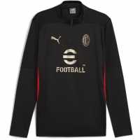 Puma Ac Milan Quarter Zip Training Top 2024 2025 Adults  Мъжки ризи