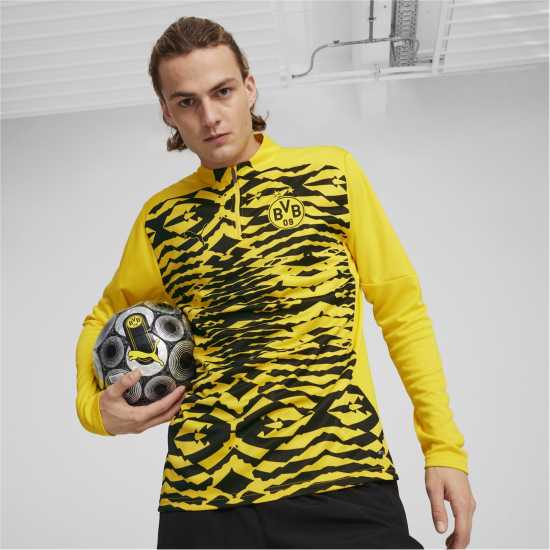 Puma Borussia Dortmund Pre Match Drill Top 2024 2025 Adults  Мъжко облекло за едри хора