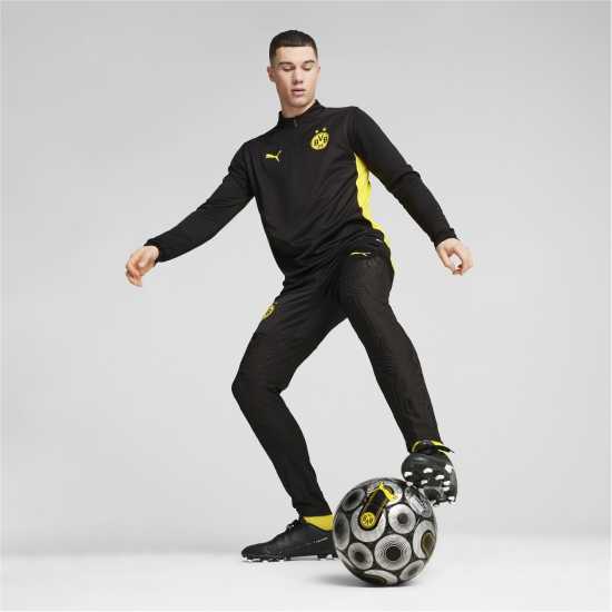 Puma Borussia Dortmund Quarter Zip Training Top Adults  