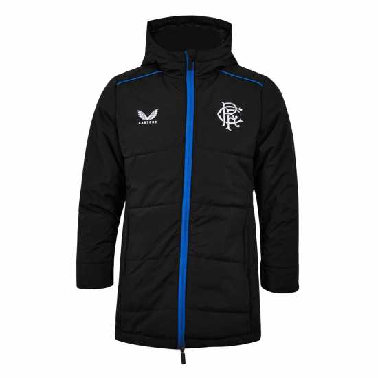 Детско Яке Castore Rangers Bench Jacket Juniors  Детски якета и палта