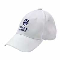 Island Green Baseball Cap Mens White 