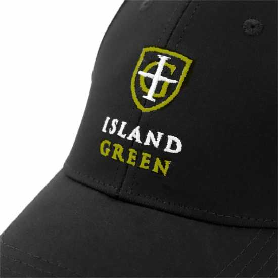 Island Green Baseball Cap Mens Black 