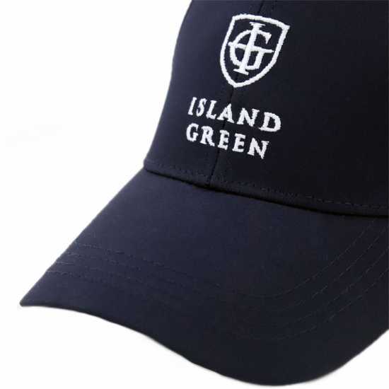 Island Green Baseball Cap Mens Navy 