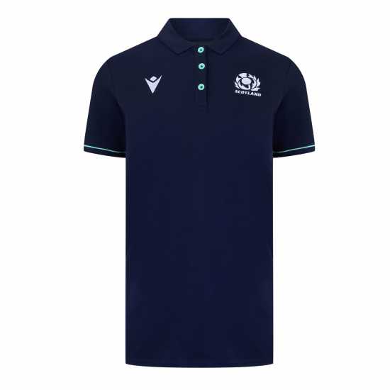 Macron Блуза С Яка Scotland Rugby Union Polo Shirt 2024 Womens  