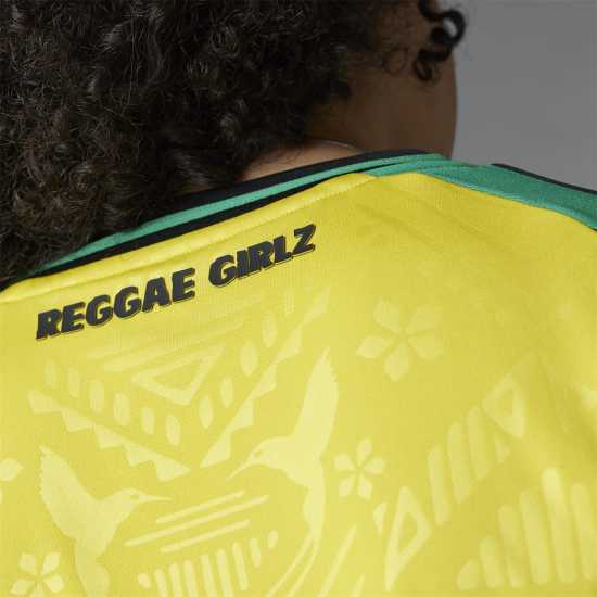 Adidas Домакинска Футболна Фланелка Jamaica Home Shirt 2024 Womens  Дамско облекло плюс размер