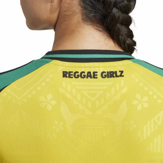 Adidas Домакинска Футболна Фланелка Jamaica Home Shirt 2024 Womens  Дамско облекло плюс размер