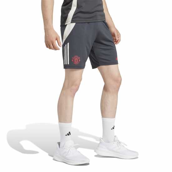 Дамски Къси Шорти За Тренировка Adidas Manchester United European Tiro 24 Training Shorts Adults  