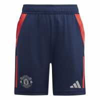 Adidas Дамски Къси Шорти За Тренировка Manchester United Training Shorts 2024 2025 Juniors  Детски къси панталони