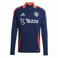 Adidas Manchester United Tiro 24 Training Top 2024 2025 Adults Черно Мъжко облекло за едри хора