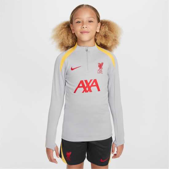 Nike Liverpool Strike Third Drill Top 2024 2025 Juniors  