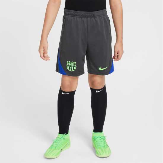 Nike Barcelona Strike Shorts 2024 2025 Juniors  Футболни тренировъчни долнища