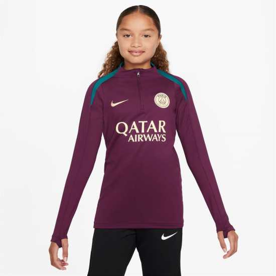 Nike Paris Saint Germain Away Drill Top 2024 2025 Juniors  Детски горнища с цип