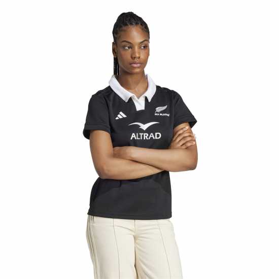 Adidas Домакинска Футболна Фланелка All Blacks Home Shirt 2024 Womens  Дамско облекло плюс размер