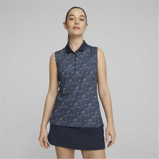 Puma Блуза С Яка W X Liberty Sl Polo Shirt Womens  Дамски голф горнища