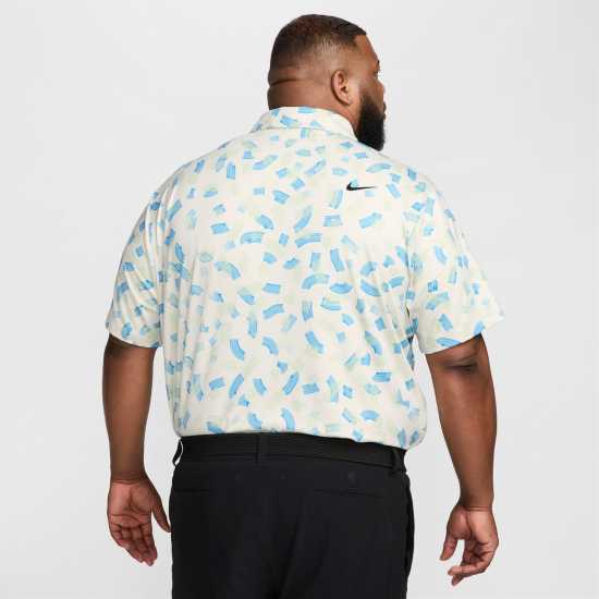 Nike Tour Men's Dri-FIT Golf Polo Светло костюм/Черно Голф горнища за мъже