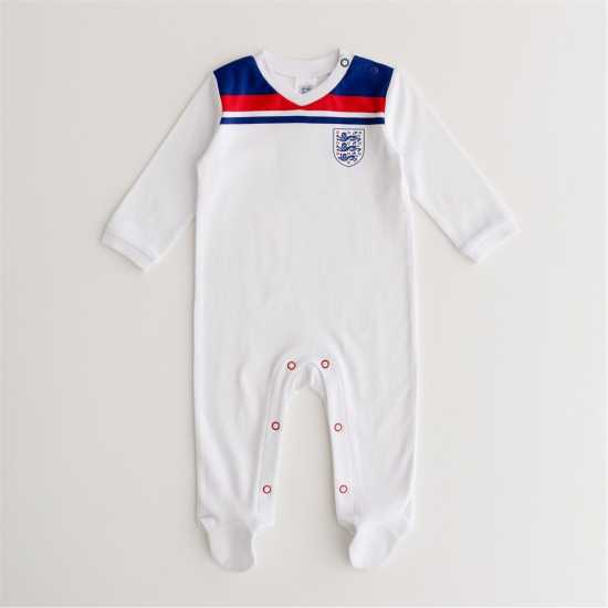 Brecrest Team England '82 Retro Home Babygrow  Бебешки дрехи