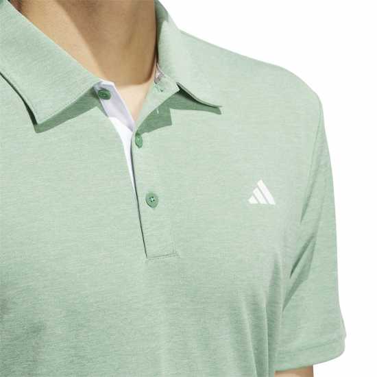 Adidas Мъжка Блуза С Яка Heather Polo Shirt Mens  