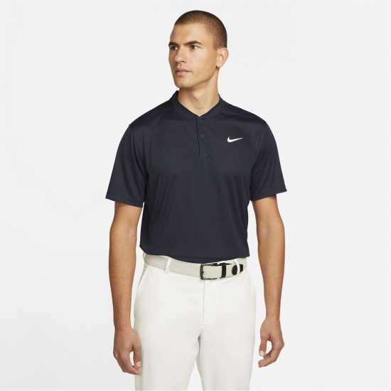 Nike Мъжка Блуза С Яка Dri Fit Victory Golf Polo Shirt Mens Морско синьо/Бяло Мъжки тениски с яка