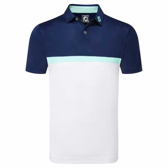 Footjoy Colour Block Polo Mens Хънтингтън Голф горнища за мъже