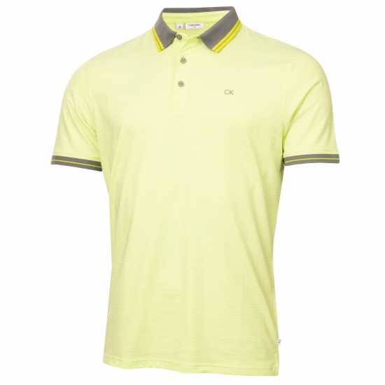 Calvin Klein Golf G Blade Polo Sn99 Lime/White Голф панталони за мъже