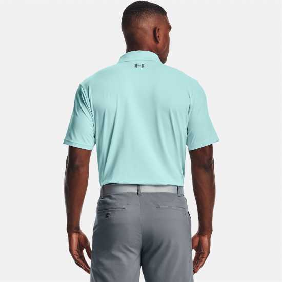 Under Armour Мъжка Блуза С Яка Performance Polo Shirt Mens Синьо Мъжко облекло за едри хора