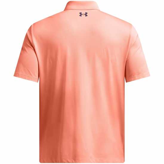 Under Armour Мъжка Блуза С Яка Performance Polo Shirt Mens Оранжево пламък Боулинг