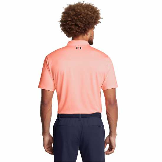 Under Armour Мъжка Блуза С Яка Performance Polo Shirt Mens Оранжево пламък Боулинг