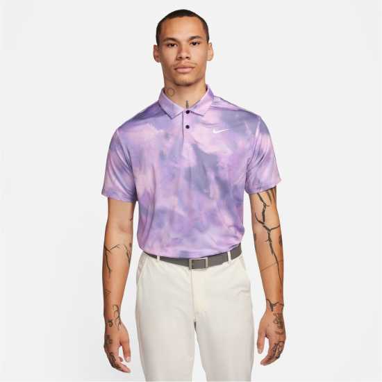 Nike Tour Men's Dri-FIT Golf Polo Ранно сутрин/Бяло Голф облекло