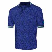 Island Green Floral Print Polo Sn99 Кралски Голф панталони за мъже