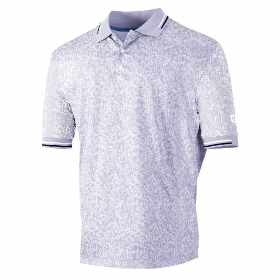 Island Green Floral Print Polo Sn99 Сиренево Голф панталони за мъже