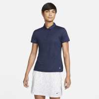 Nike Dri-FIT Victory Women's Golf Polo Col Navy/White Дамски тениски с яка