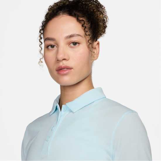 Nike Dri-FIT Victory Women's Golf Polo Glcr Blue/Blk Дамски тениски с яка